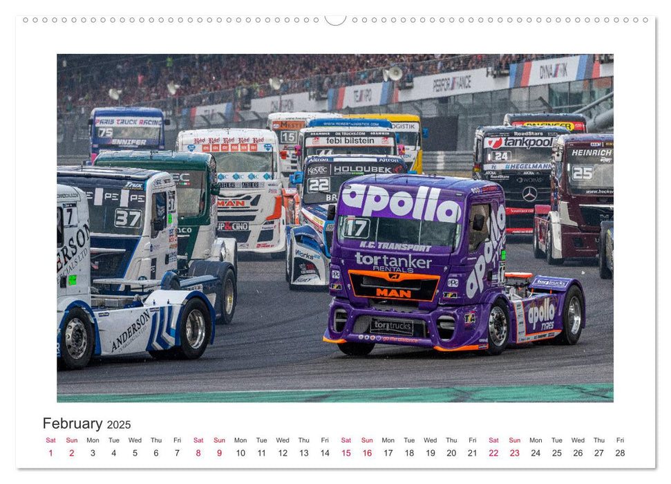 British Race Trucks (CALVENDO Premium-Calendar 2025)