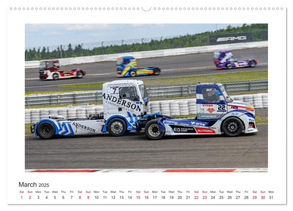 British Race Trucks (CALVENDO Premium-Calendar 2025)