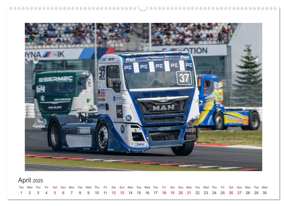 British Race Trucks (CALVENDO Premium-Calendar 2025)