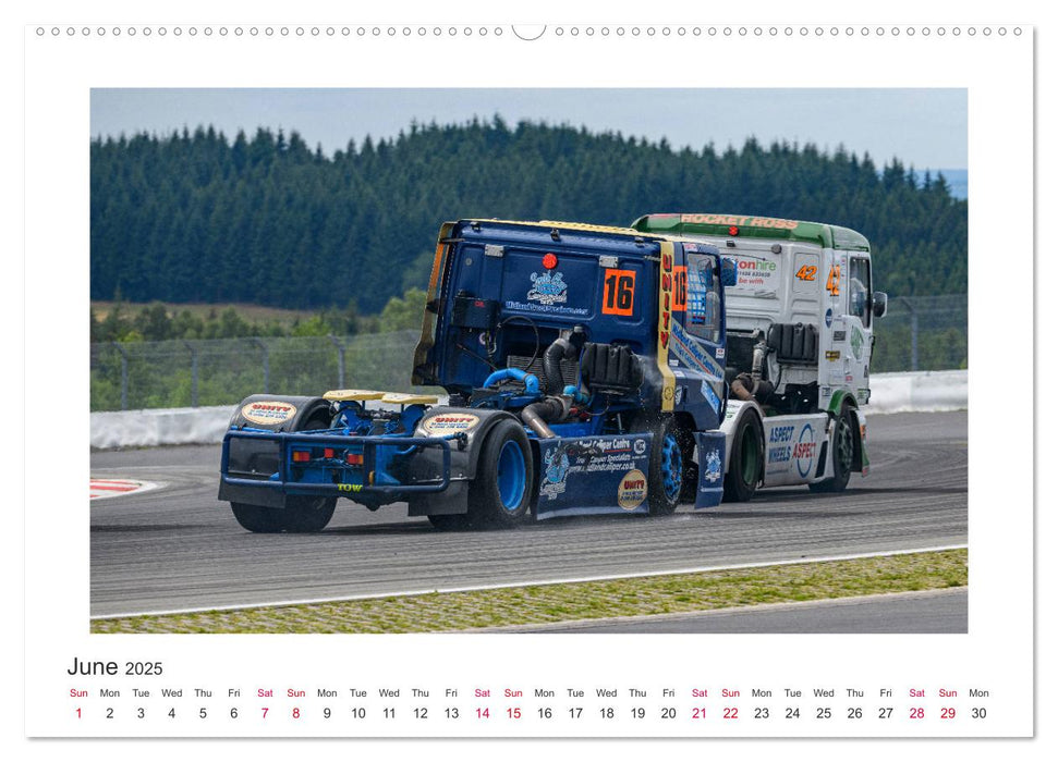 British Race Trucks (CALVENDO Premium-Calendar 2025)