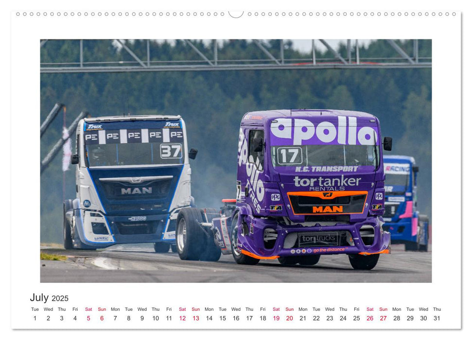 British Race Trucks (CALVENDO Premium-Calendar 2025)