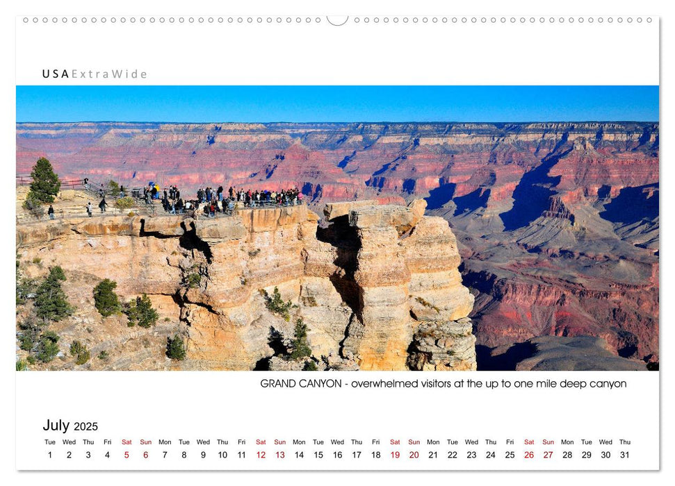 GRAND CANYON - Panorama Views (CALVENDO Premium-Calendar 2025)