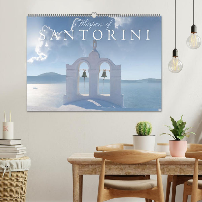 Whispers of Santorini (CALVENDO Monthly Calendar 2025)