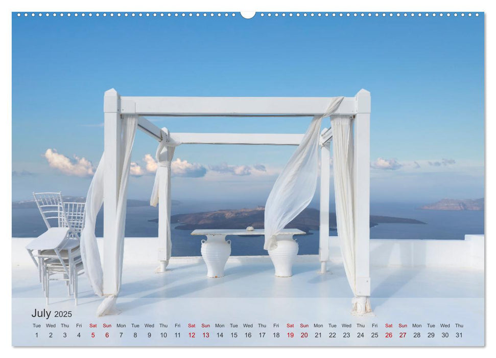 Whispers of Santorini (CALVENDO Premium-Calendar 2025)