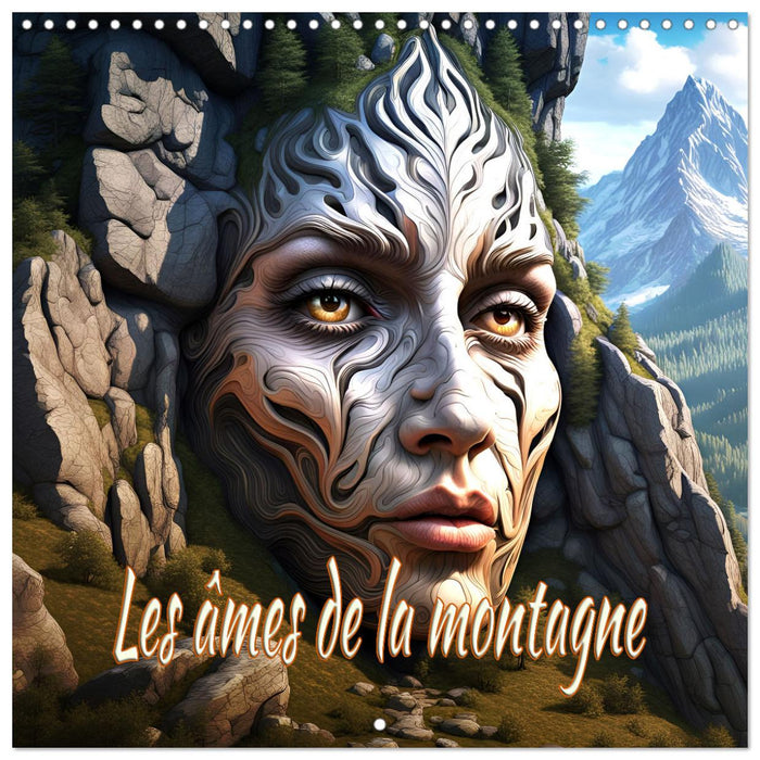 Les âmes de la montagne (CALVENDO Calendrier mensuel 2025)