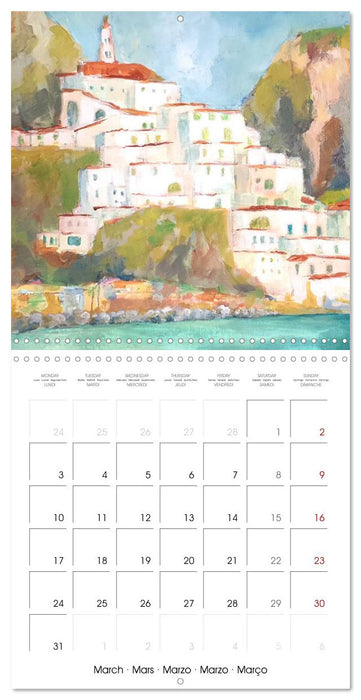 Colours of longing (CALVENDO Monthly Calendar 2025)