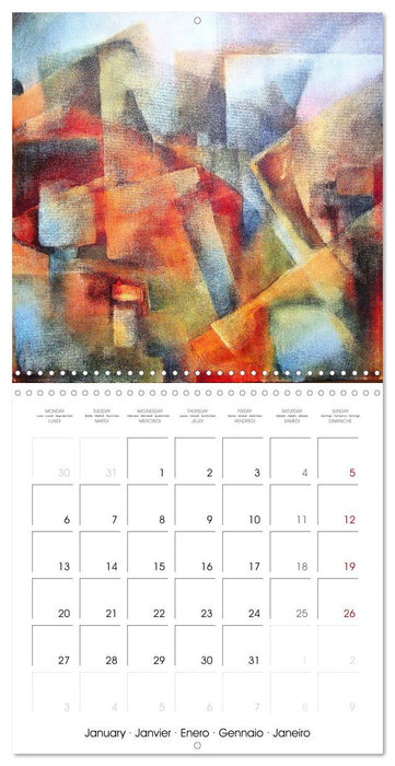 Bright colours for you (CALVENDO Monthly Calendar 2025)