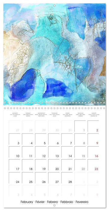 Bright colours for you (CALVENDO Monthly Calendar 2025)