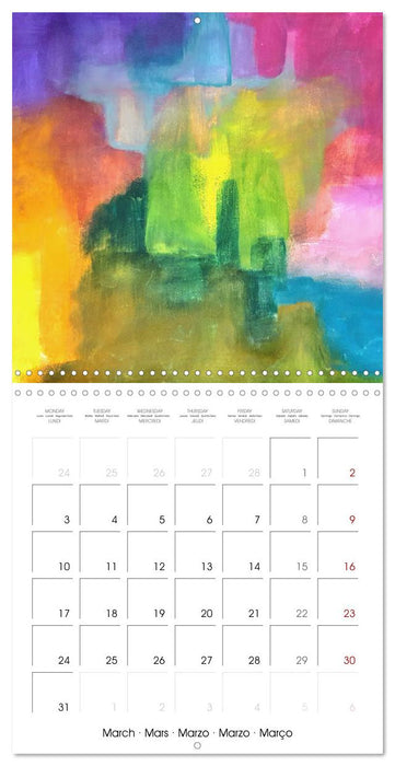 Bright colours for you (CALVENDO Monthly Calendar 2025)