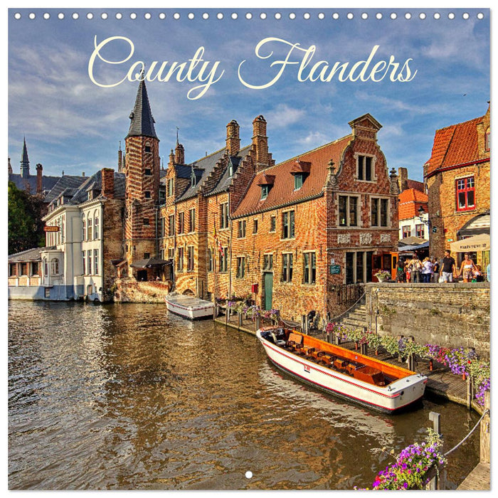 County Flanders (CALVENDO Monthly Calendar 2025)