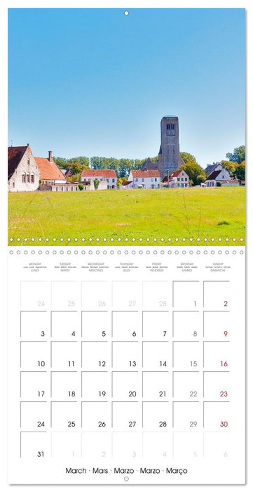 County Flanders (CALVENDO Monthly Calendar 2025)