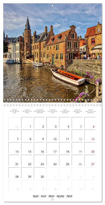 County Flanders (CALVENDO Monthly Calendar 2025)