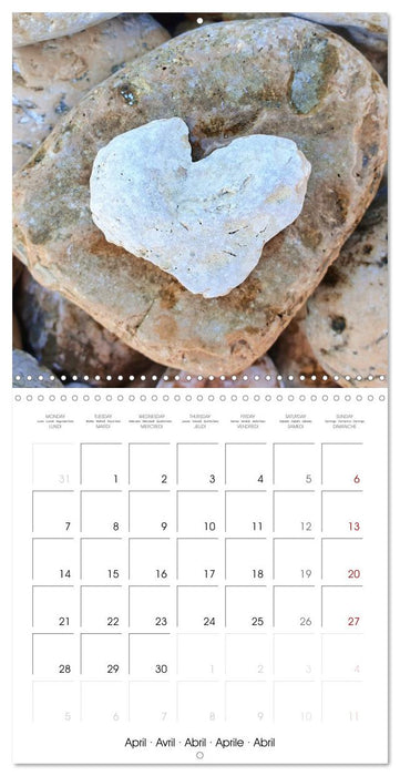 A year full of love for you (CALVENDO Monthly Calendar 2025)