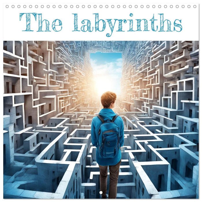 The labyrinths (CALVENDO Monthly Calendar 2025)