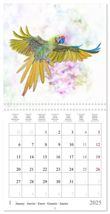 Enchanting Zoo (CALVENDO Monthly Calendar 2025)