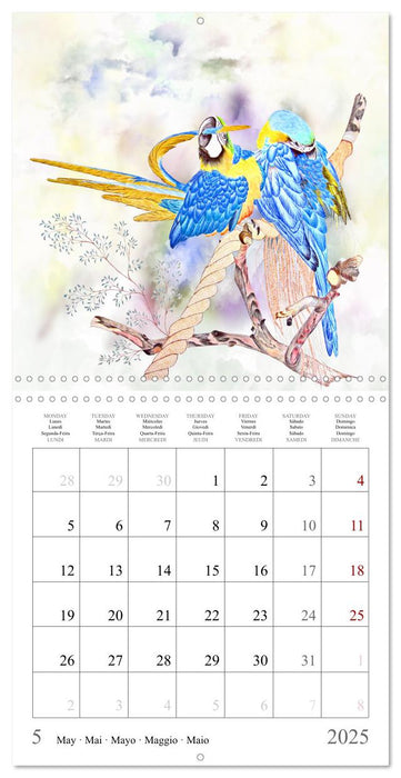 Enchanting Zoo (CALVENDO Monthly Calendar 2025)