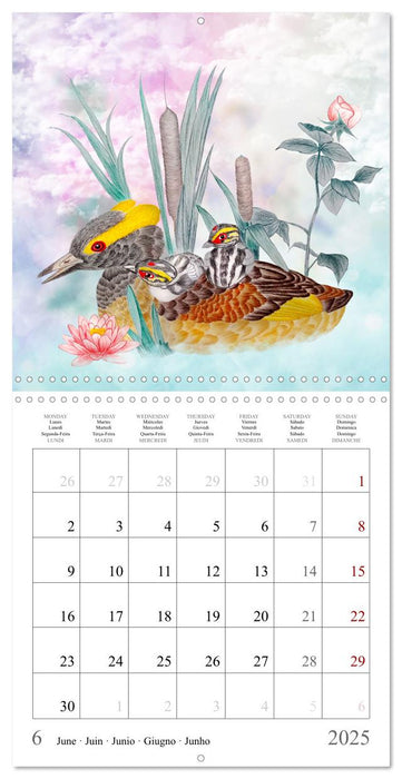 Enchanting Zoo (CALVENDO Monthly Calendar 2025)