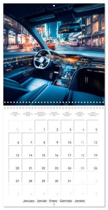 AI Real thrill (CALVENDO Monthly Calendar 2025)