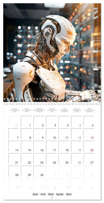 AI Real thrill (CALVENDO Monthly Calendar 2025)