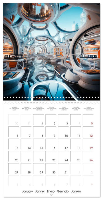 METAVERSE Real thrill (CALVENDO Monthly Calendar 2025)