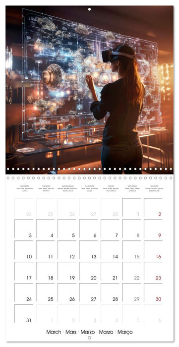 METAVERSE Real thrill (CALVENDO Monthly Calendar 2025)