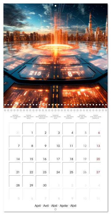 METAVERSE Real thrill (CALVENDO Monthly Calendar 2025)