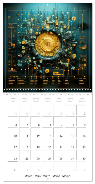 CRYPTO Real thrill (CALVENDO Monthly Calendar 2025)