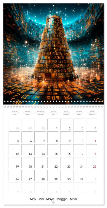 CRYPTO Real thrill (CALVENDO Monthly Calendar 2025)