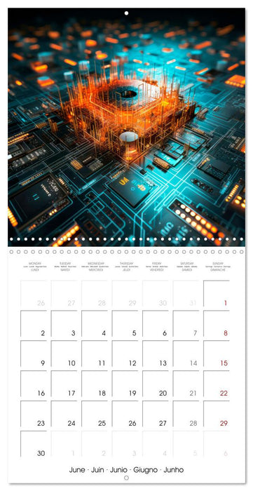 CRYPTO Real thrill (CALVENDO Monthly Calendar 2025)