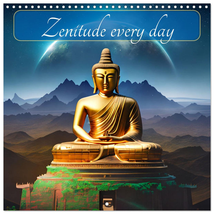 Zenitude every day (CALVENDO Monthly Calendar 2025)