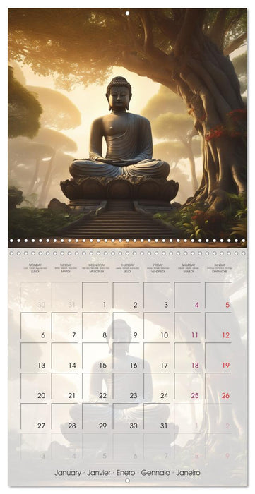 Zenitude every day (CALVENDO Monthly Calendar 2025)