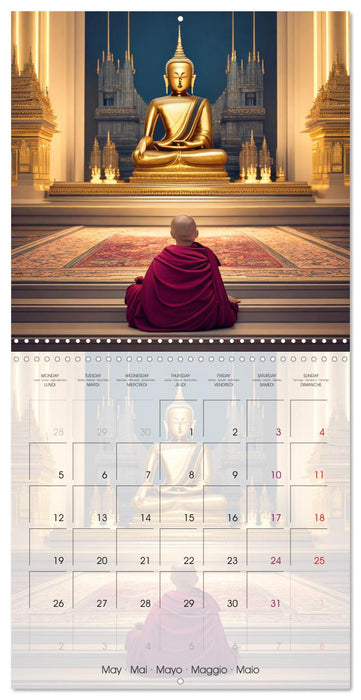 Zenitude every day (CALVENDO Monthly Calendar 2025)