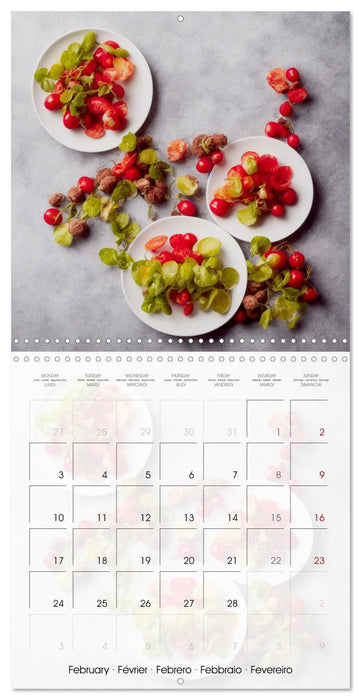 Taste journey (CALVENDO Monthly Calendar 2025)