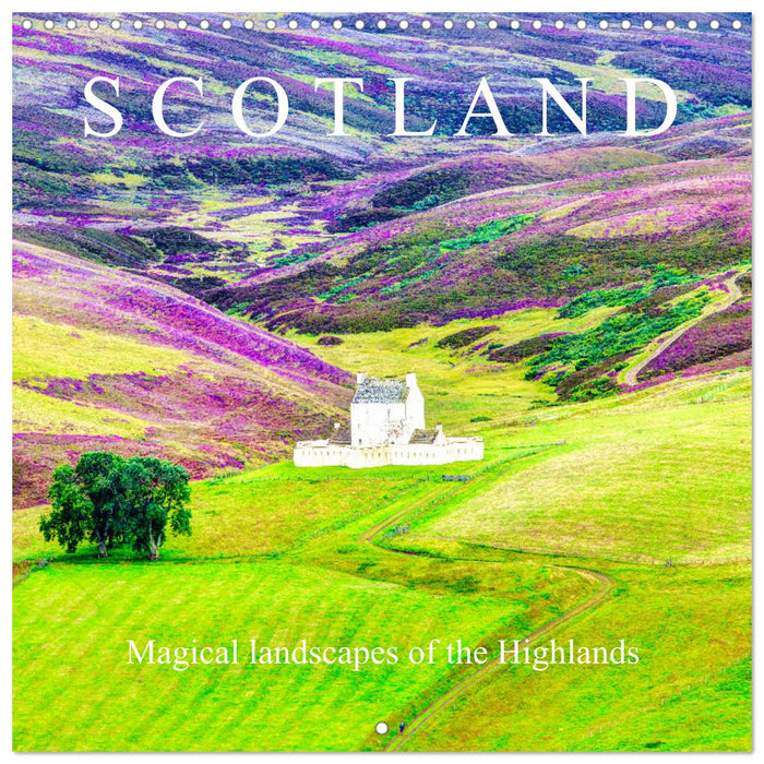 Scotland - Magical landscapes of the Highlands (CALVENDO Monthly Calendar 2025)