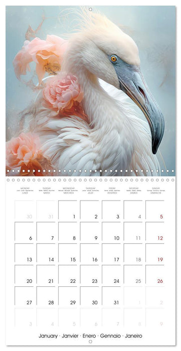 Delicate animal portraits (CALVENDO Monthly Calendar 2025)