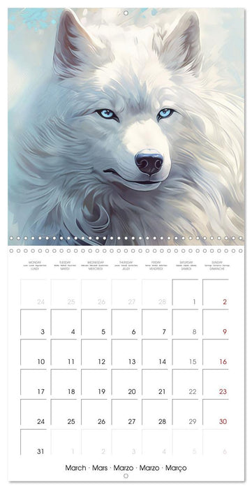 Delicate animal portraits (CALVENDO Monthly Calendar 2025)