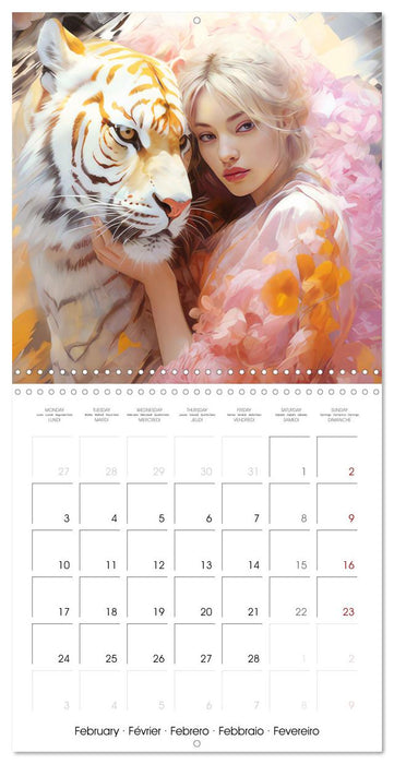 Dreamy Art (CALVENDO Monthly Calendar 2025)