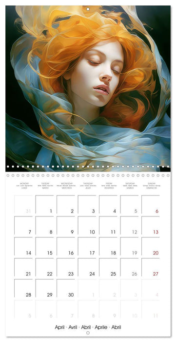 Dreamy Art (CALVENDO Monthly Calendar 2025)