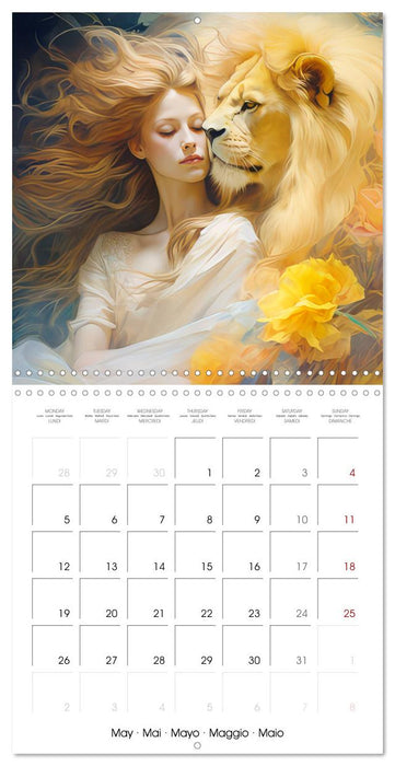 Dreamy Art (CALVENDO Monthly Calendar 2025)