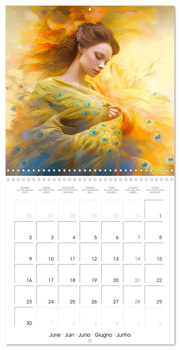 Dreamy Art (CALVENDO Monthly Calendar 2025)