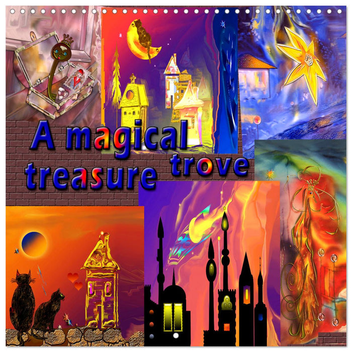 A magical treasure trove (CALVENDO Monthly Calendar 2025)