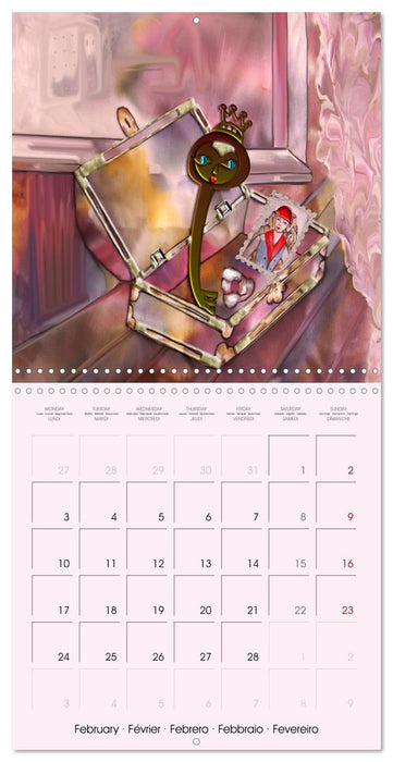 A magical treasure trove (CALVENDO Monthly Calendar 2025)