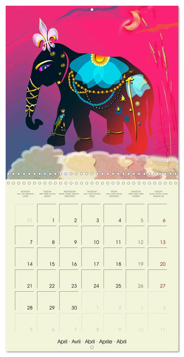 A magical treasure trove (CALVENDO Monthly Calendar 2025)