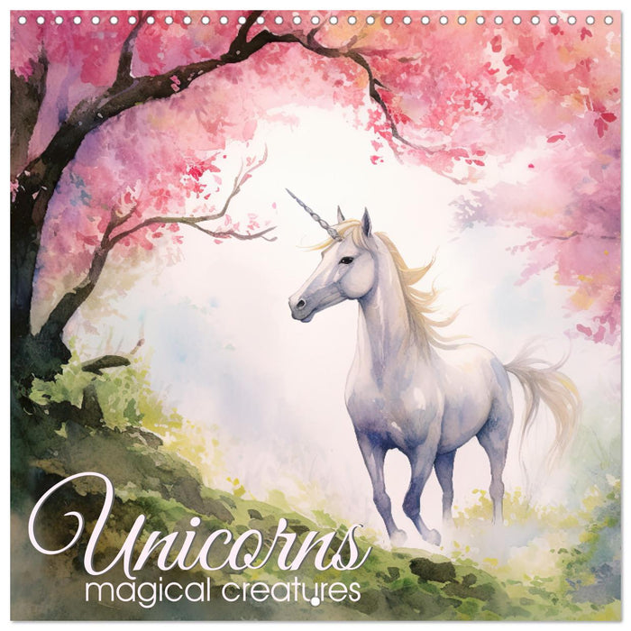 Unicorns, magical creatures (CALVENDO Monthly Calendar 2025)