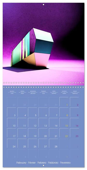 GEOMETRIC CONCEPT ART (CALVENDO Monthly Calendar 2025)