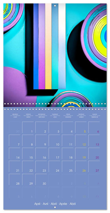 GEOMETRIC CONCEPT ART (CALVENDO Monthly Calendar 2025)