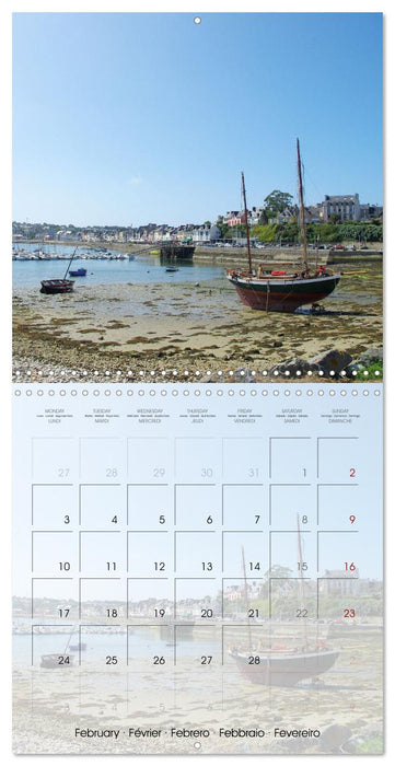 Flâner à Camaret-sur-Mer (CALVENDO Calendrier mensuel 2025)