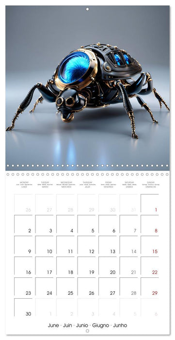 Mechanical Insects (CALVENDO Monthly Calendar 2025)