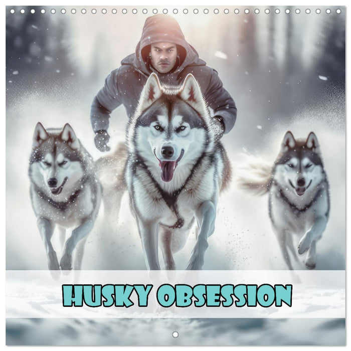 Husky obsession (CALVENDO Monthly Calendar 2025)