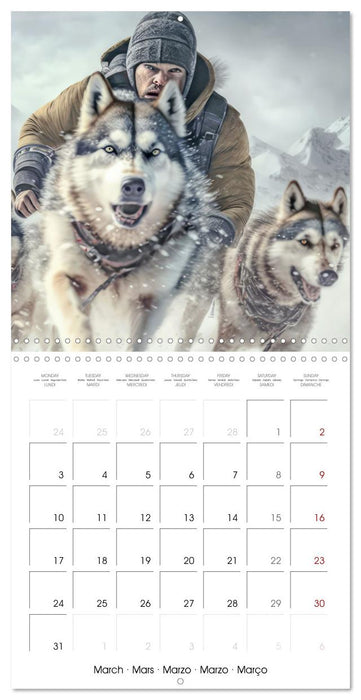 Husky obsession (CALVENDO Monthly Calendar 2025)